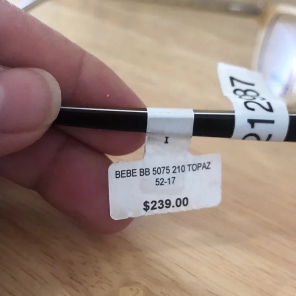 Bebé Join the club BB5075 dark brown eyeglasses frames - Picture 4 of 7